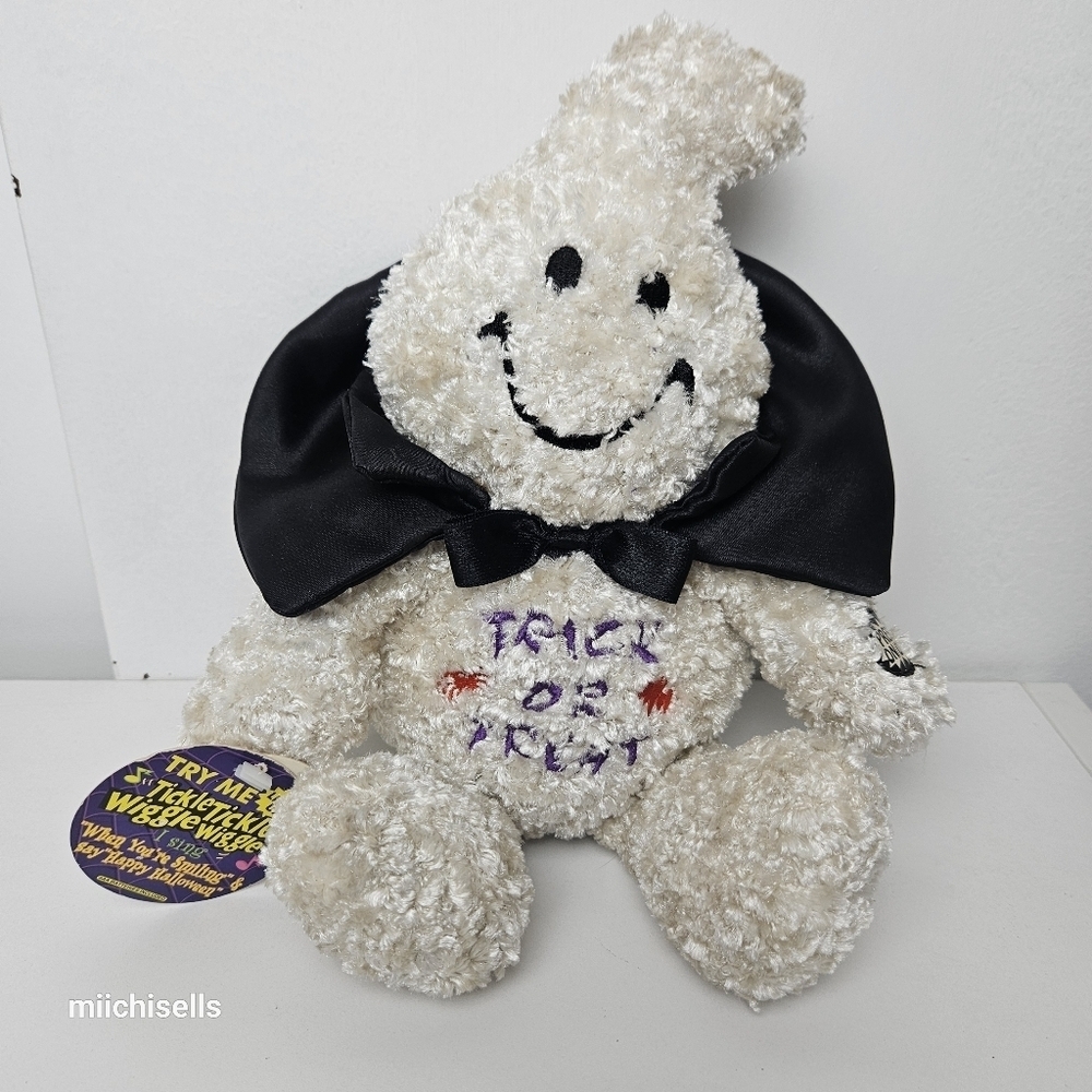 Halloween ghost wiggles and sings